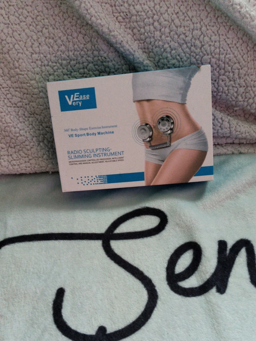 Radio Sculpting Slimming Instrument - White/Blue